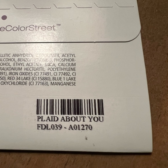 Color Street Plaid About You - Picture 3 of 5